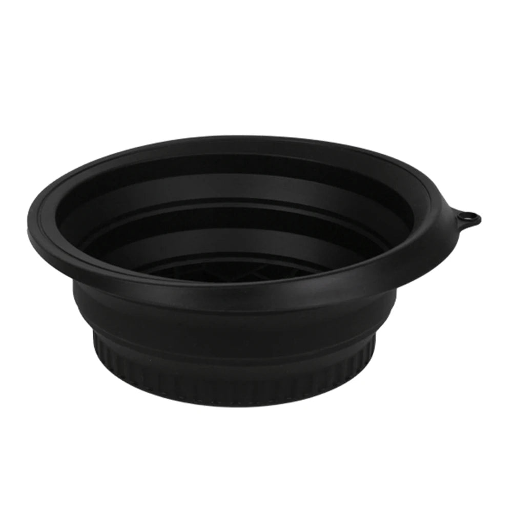 Face Ice Bath Bowl Silicone Foldable Portable Washbasin Facial Ice Compress Skincare Silicone Face Dipping Bowl Reduce Swelling