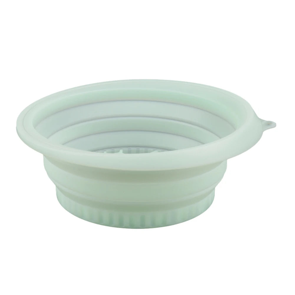 Face Ice Bath Bowl Silicone Foldable Portable Washbasin Facial Ice Compress Skincare Silicone Face Dipping Bowl Reduce Swelling