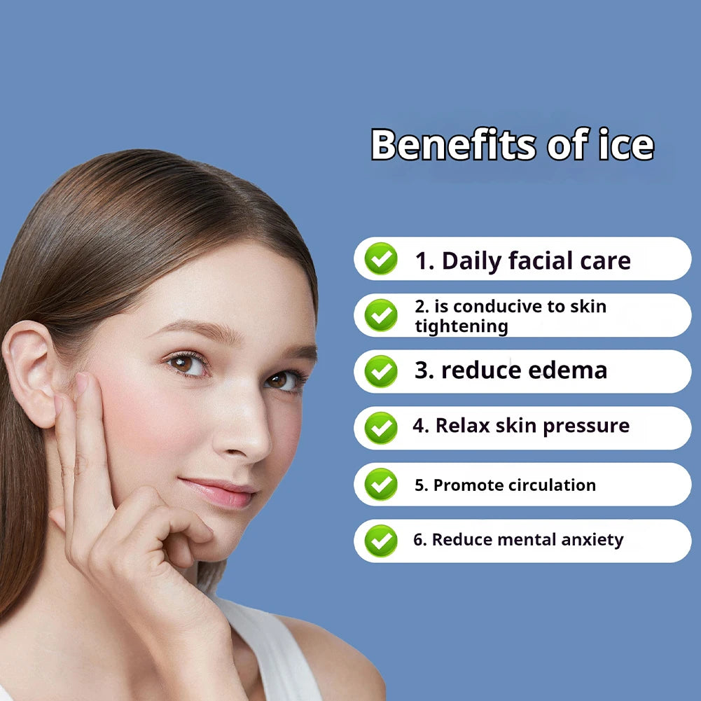 Face Ice Bath Bowl Silicone Foldable Portable Washbasin Facial Ice Compress Skincare Silicone Face Dipping Bowl Reduce Swelling