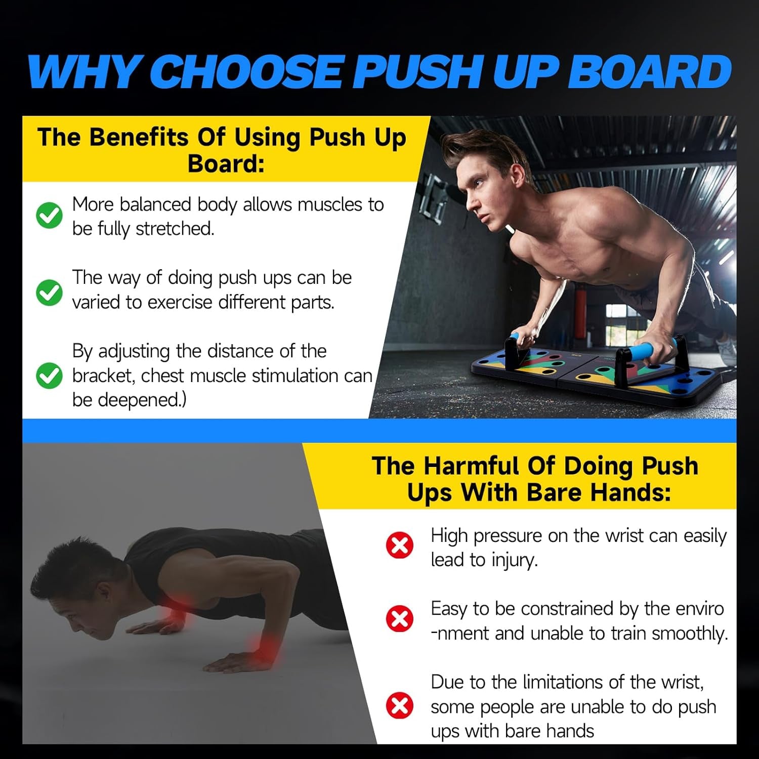 Push up Board 9-In-1, Multi-Function