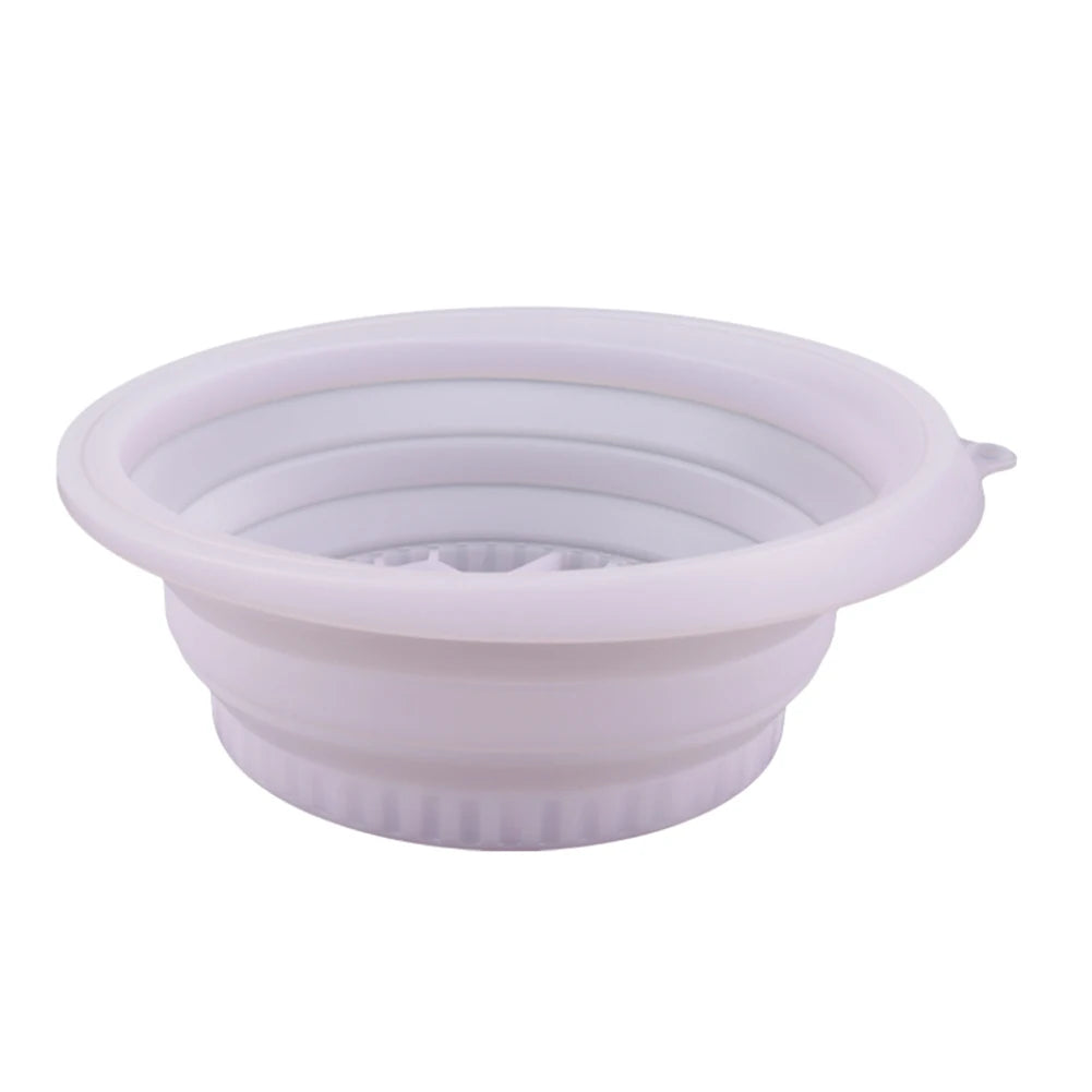 Face Ice Bath Bowl Silicone Foldable Portable Washbasin Facial Ice Compress Skincare Silicone Face Dipping Bowl Reduce Swelling