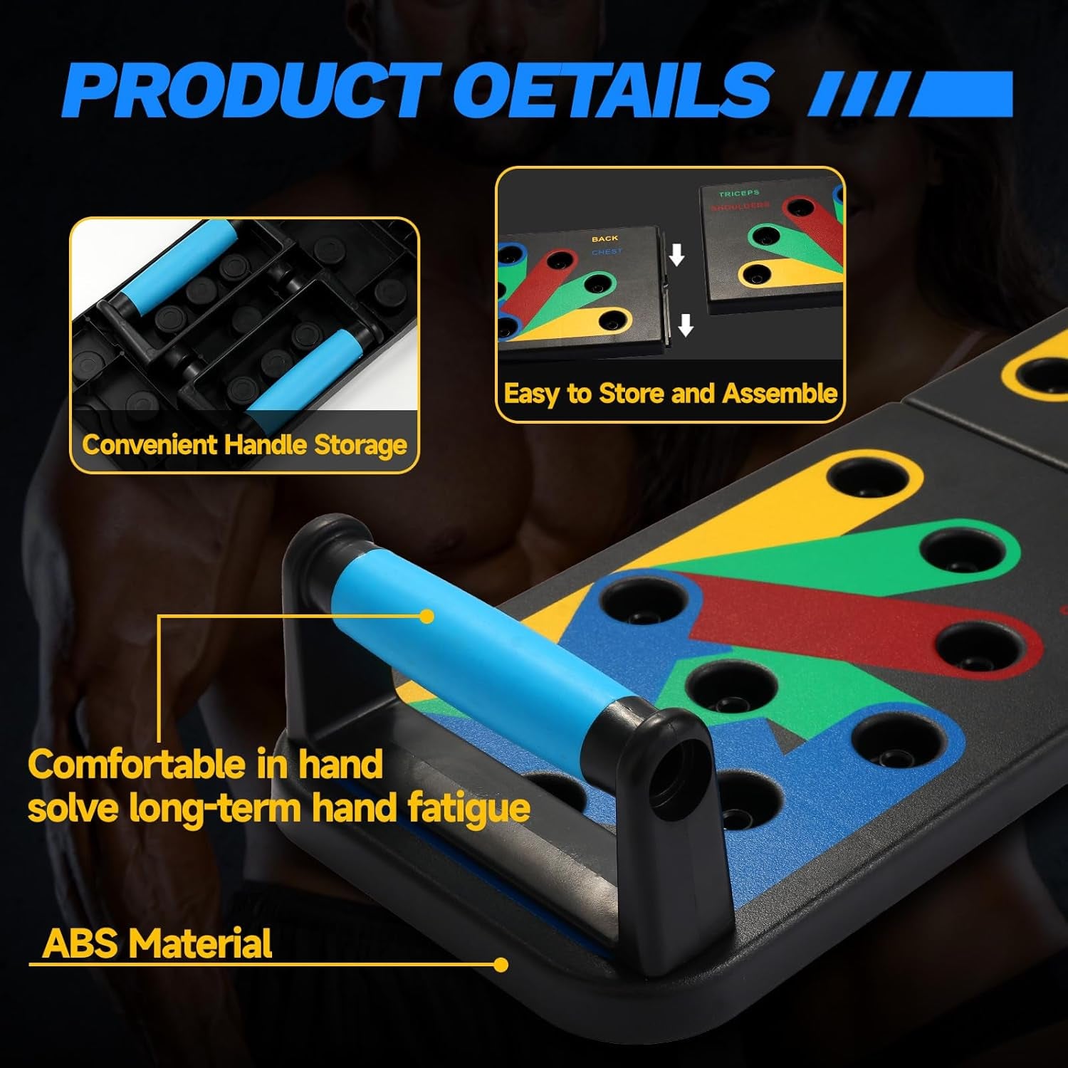 Push up Board 9-In-1, Multi-Function